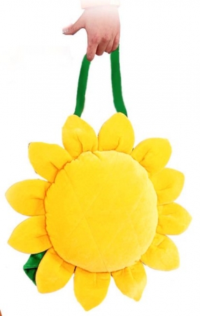 70er Jahre Hippie Tasche Sonnenblume Schlagerparty