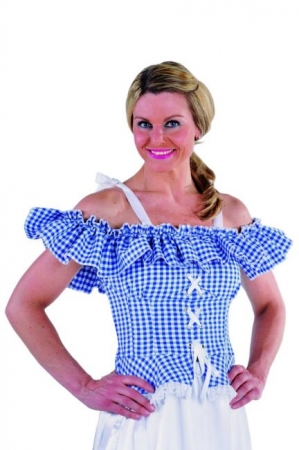 Damenbluse XL Wiesn Oktoberfest Trachtenbluse Carmenbluse