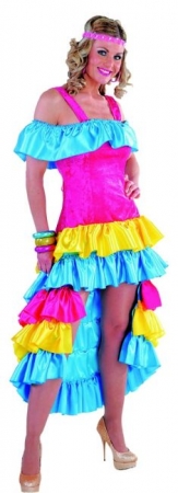 Damenkostm XXL Brasilianerin Faschingskostm Partykleid