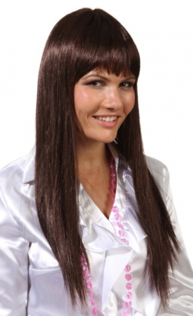 Damenpercke Kira Langhaarpercke Ponypercke Partypercke Faschingspercke