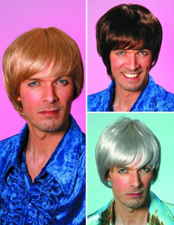 Discopercke Dieter 80er Jahre Partypercke Herrenpercke Retropercke