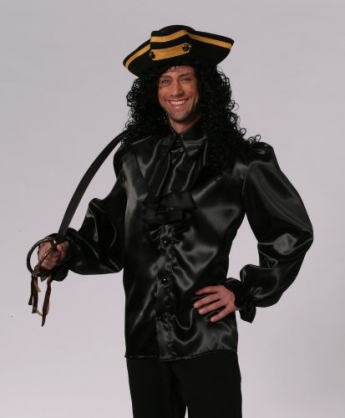 Edelpirat Jabot Piratenhemd XXL Seeruber Hochseepirat Edelmann