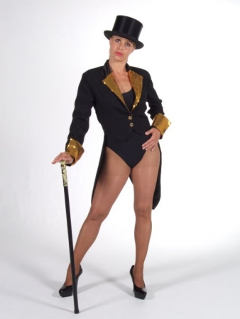 Faschingsfrack XXL Damenfrack Bhnenfrack Kostmfrack Theaterfrack