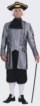 Faschingskostm Edelbaron XXL Mittelalter Rokoko Barock Jacket