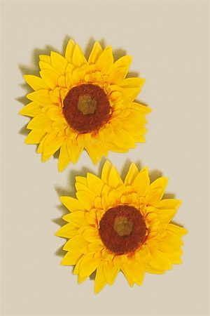 Hippie Schlagerparty 70er Zubehr Sonnenblume Karneval