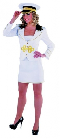 Kapitnsdame Faschingskostm XXL Love Boat Seefahrerin