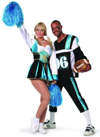 Karnevalskostm American Football XXl Herrenkostm bergre