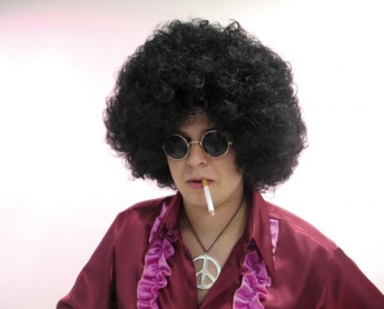 Karnevalspercke Jimmy Hippiepercke Afropercke Herrenpercke Zubehr