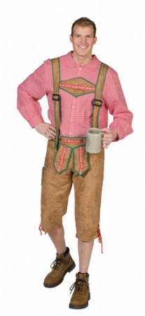Karohemd Sepplhemd Herrenhemd Oktoberfest Partyhemd Faschingshemd Bayern