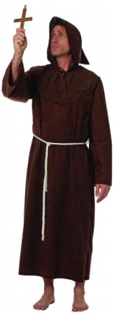 Mnchsgewand bergre XXL Klosterbruder Geistlicher Pater