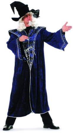 Magier XXL Zauberer bergren Hexer Faschingskostm Herren