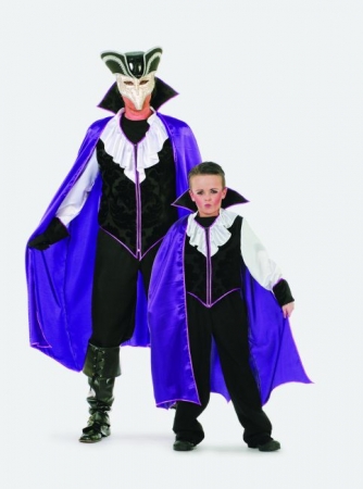 Maskenball XXL Venedig Halloweenkostm Gothic Vampir Karneval