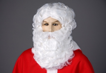 Nikolausbart und Nikolauspercke Zubehr Weihnachtsmann