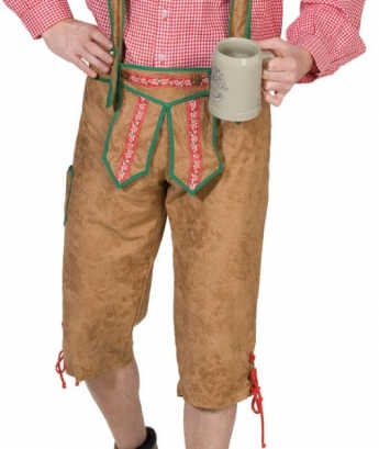 Oktoberfest Sepplhose Tracht Bayernkostm bayrischer Abend Wiesn Alpenhose