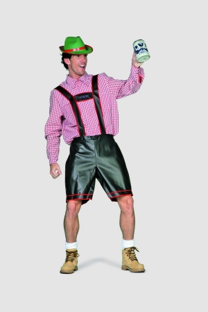 Schwarze Tirolerhose bergre Sepplhose Oktoberfest Bayernhose