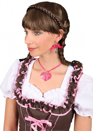 Trachtenkette Herzkette Trachtenschmuck Trachtenmode Oktoberfest
