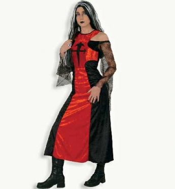 XXl Vampirdame Gothic Lady Halloweenkostm Dmonia Damenkostm