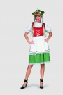 Bayernkleid XXL Tiroler Mdchen Damenkleid Oktoberfest