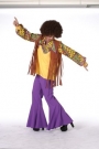Hippie Hemd Twiggy XXL Partyhemd 70er Jahre Herrenhemd Faschingshemd